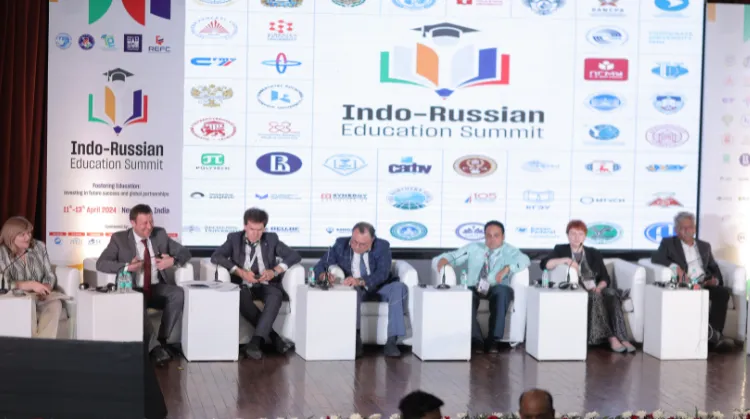 Tula State University's Remarkable Presence at the Indo-Russian Education Summit 2024